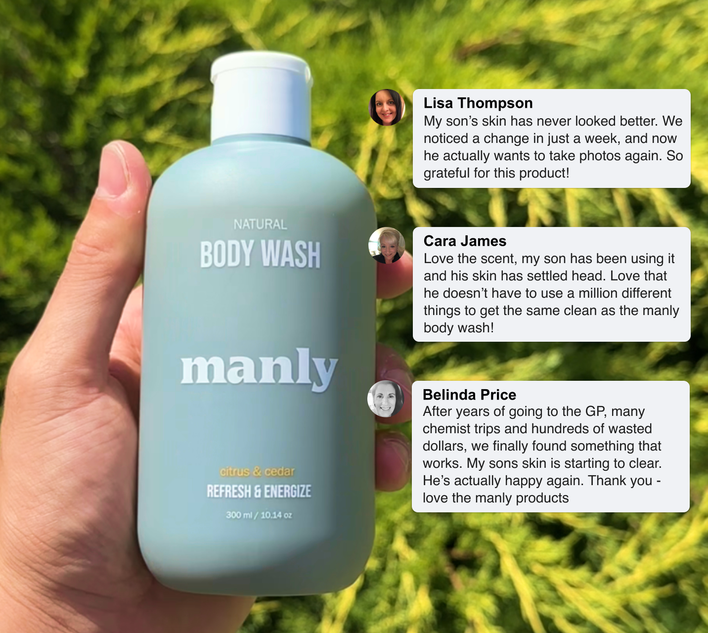 Manly Complete Hygiene Set