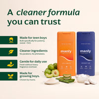 First Body Wash That Kills Teen Odor