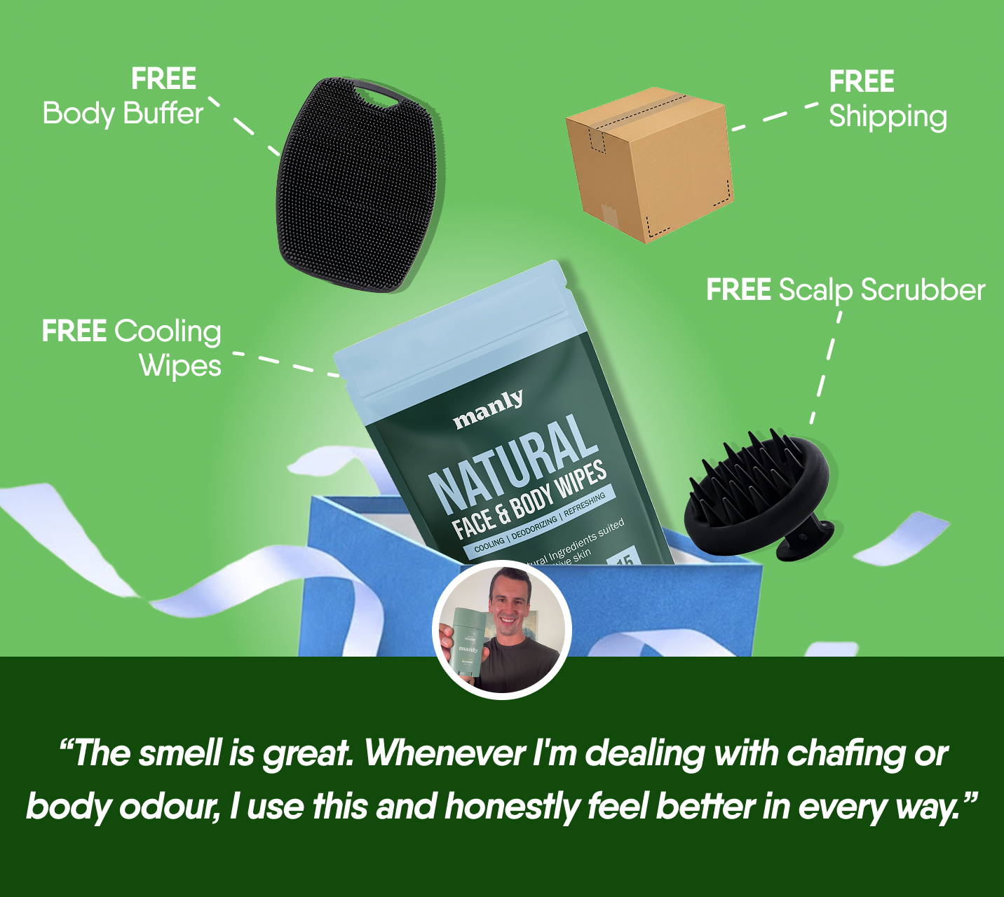 Manly Complete Hygiene Kit