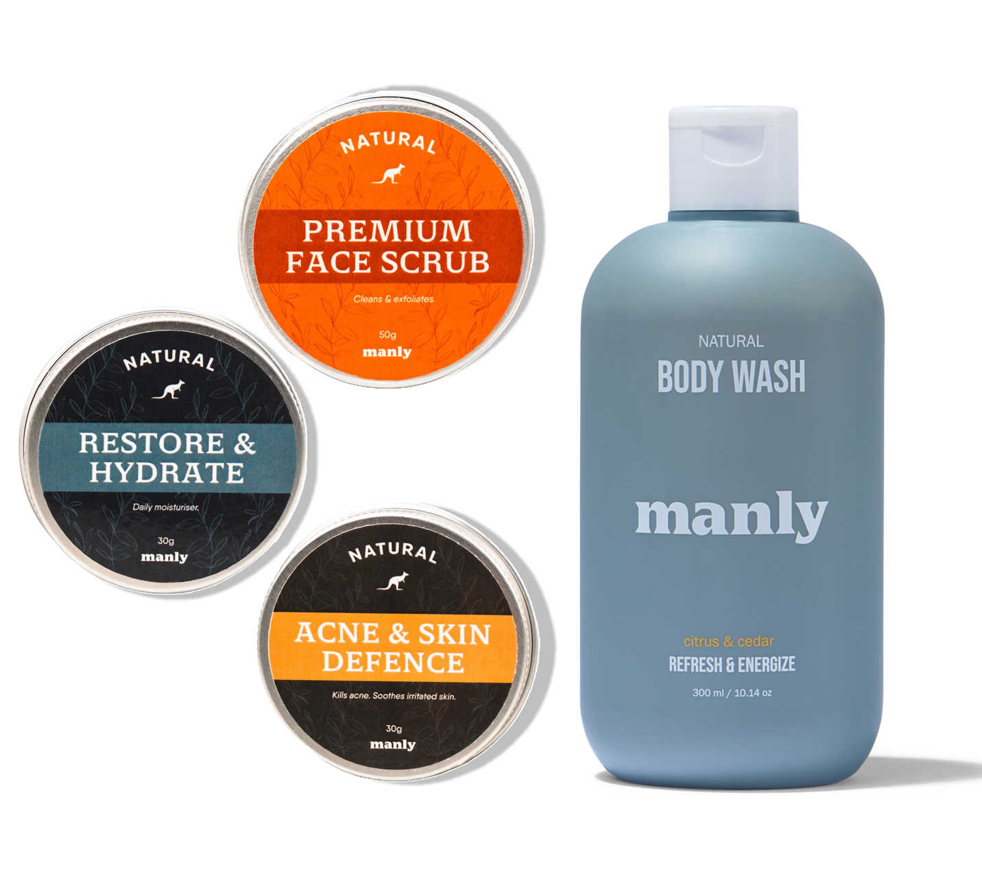Manly Complete Acne Set
