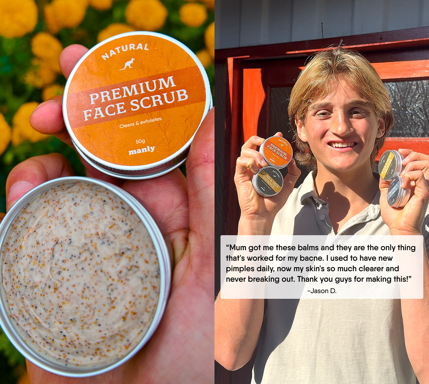 Manly Complete Acne Set