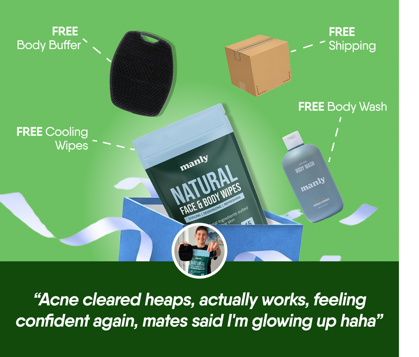 Manly Complete Acne Set