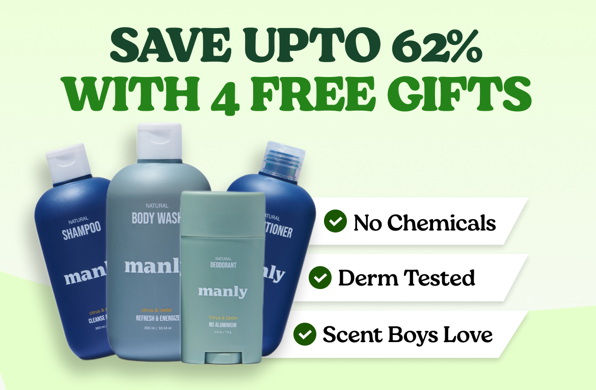 Manly Complete Hygiene Kit