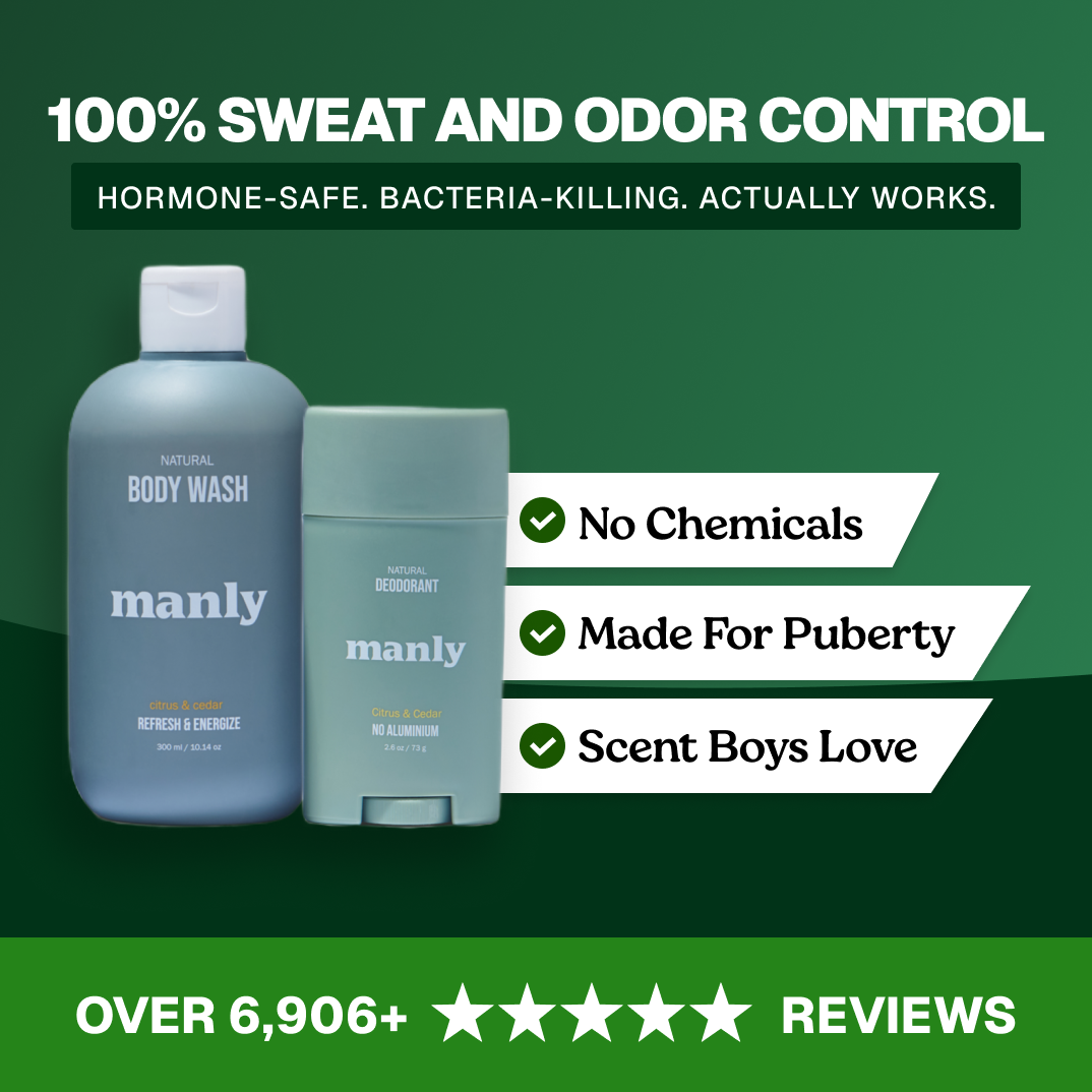 First Bodywash & Deodorant That Kills Teen Body Odor