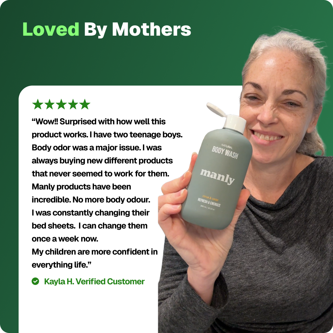 First Hormone Safe Bodywash & Deodorant Made For Teens