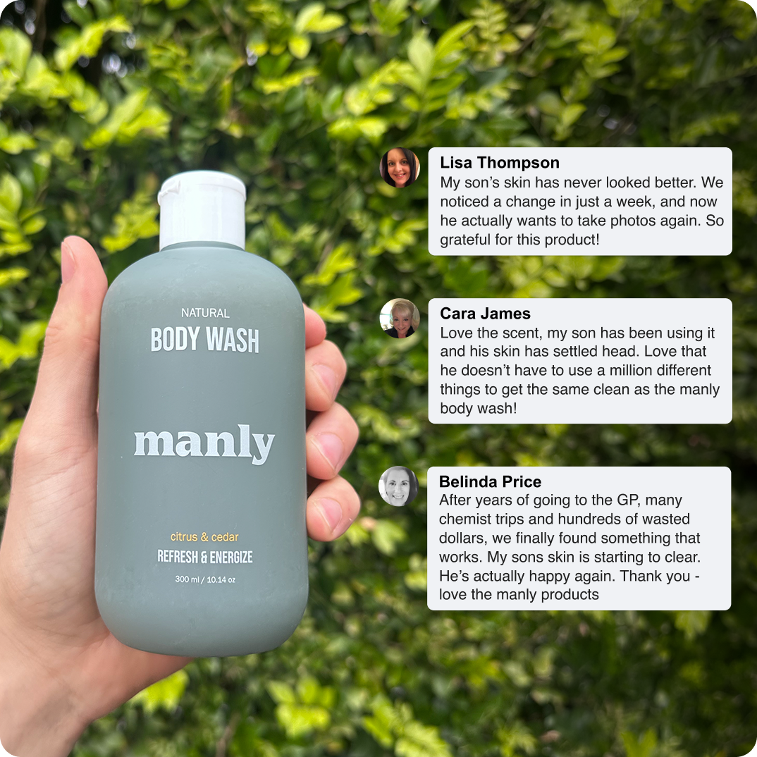 First Bodywash & Deodorant That Kills Teen Body Odor