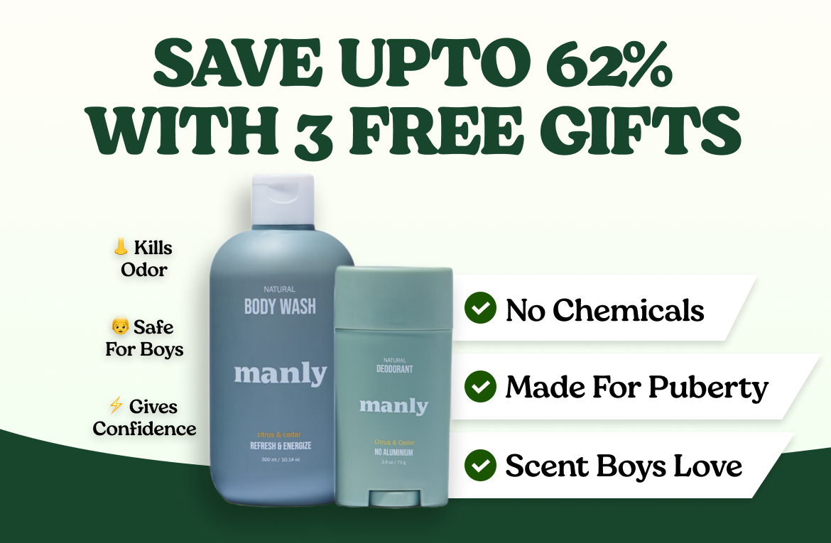 First Hormone Safe Bodywash & Deodorant For Teens