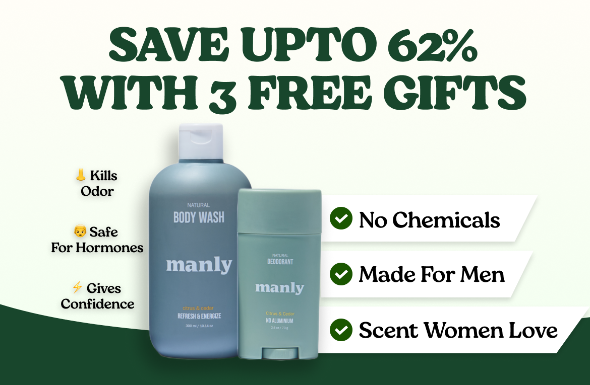 First Bodywash & Deodorant That Kills Body Odor