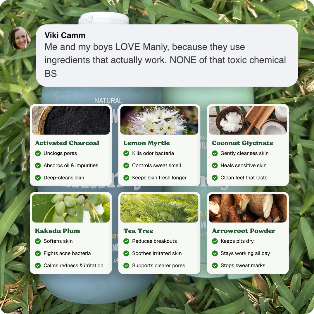 First Bodywash & Deodorant That Kills Teen Body Odor