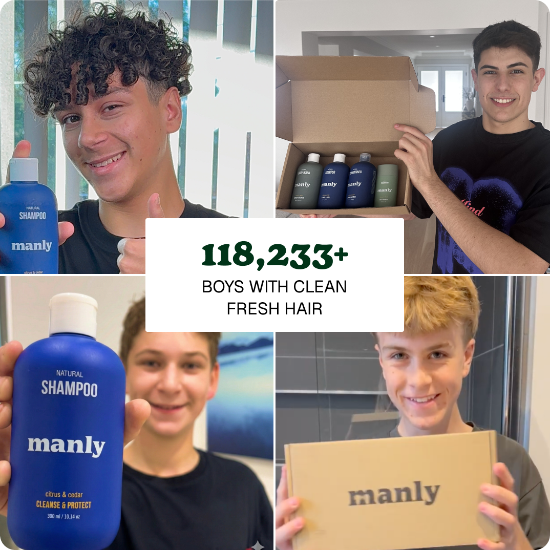 First Shampoo & Conditioner That Cures Teen Dandruff