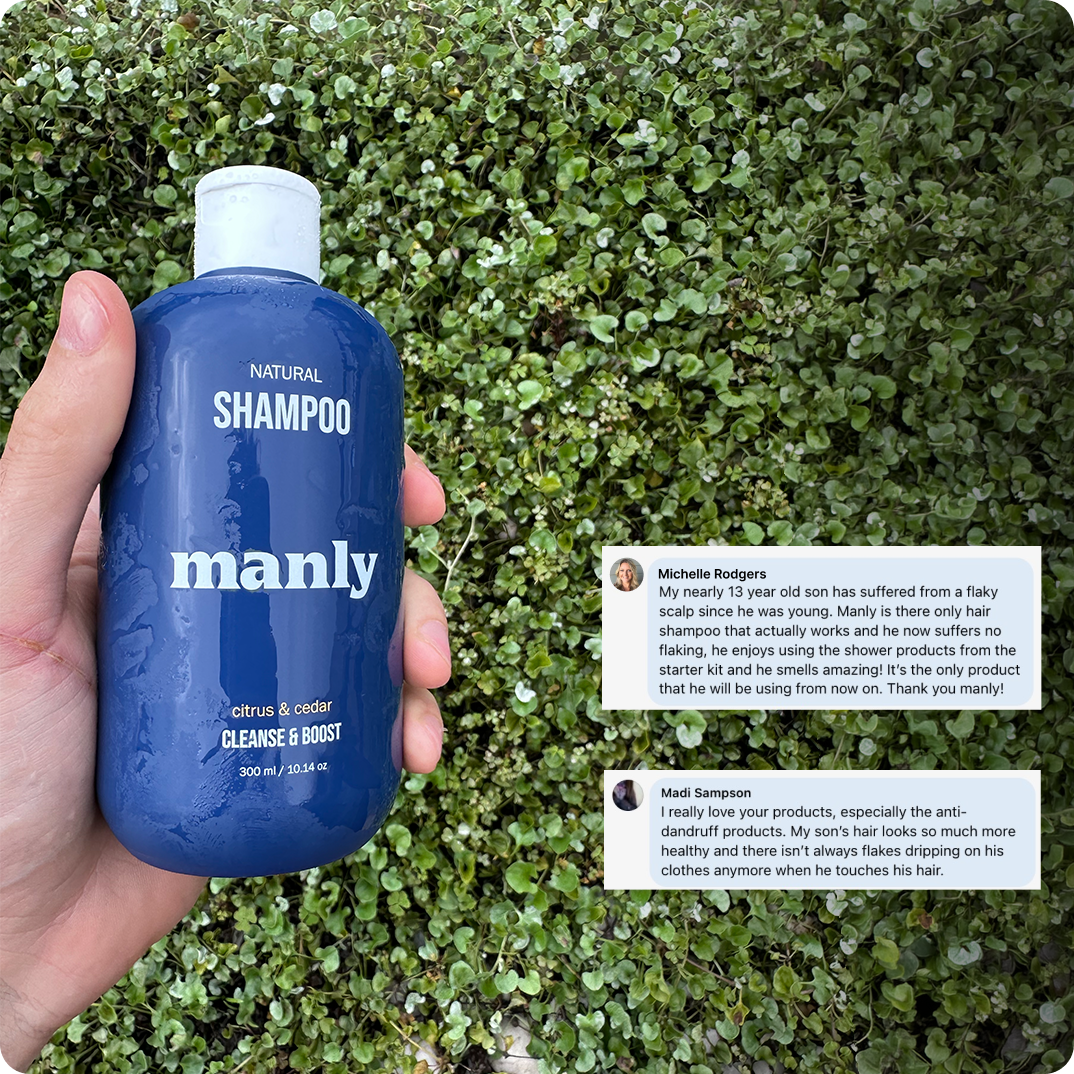 First Shampoo & Conditioner That Cures Teen Dandruff