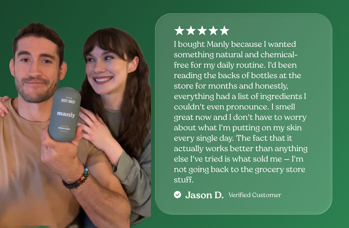 First Bodywash & Deodorant That Kills Body Odor