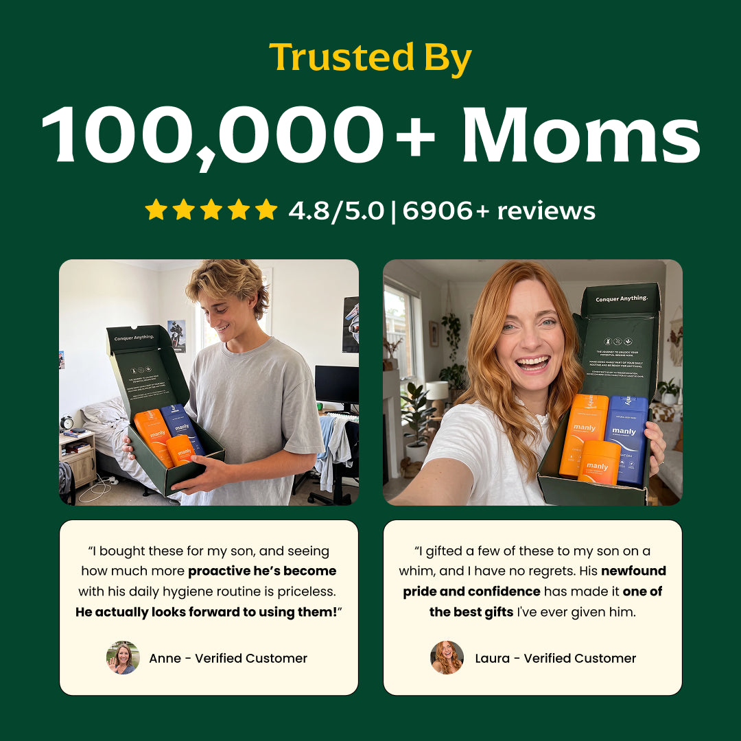 First Body Wash & Deodorant Made For Teenage Boys