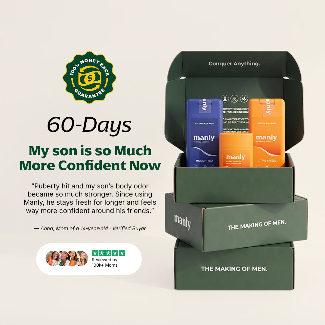First Body Wash & Deodorant Made For Teenage Boys