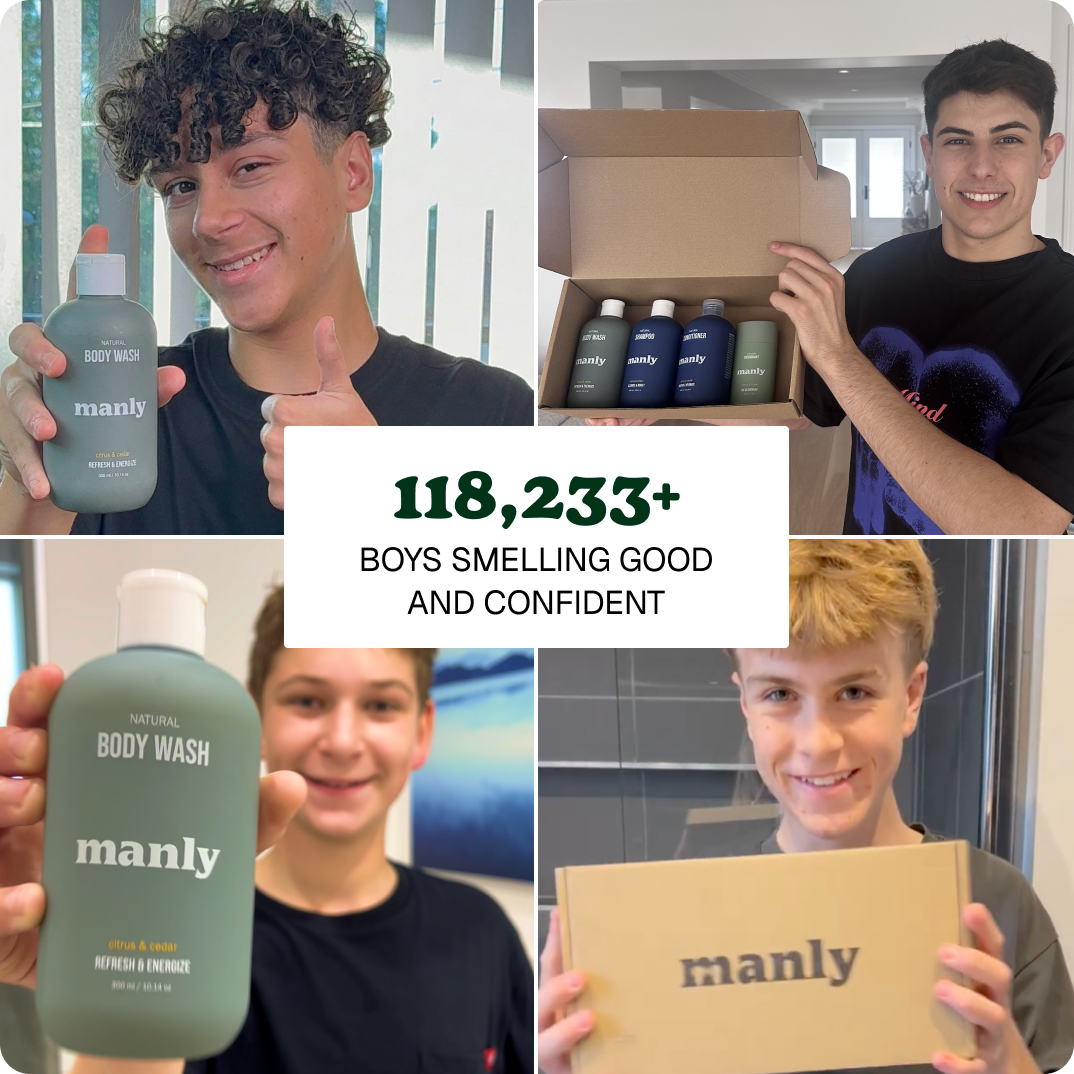 First Bodywash & Deodorant That Kills Teen Body Odor