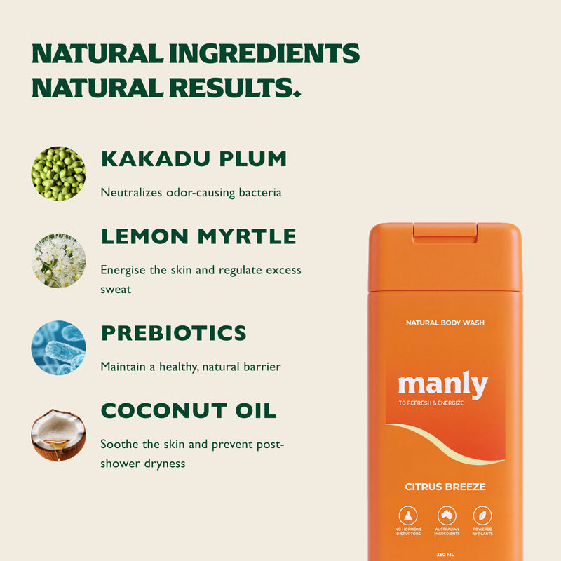 First Body Wash That Kills Teen Odor